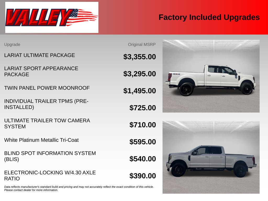 Used 2019 Ford F350 Lariat w/ Lariat Ultimate Package AWD/4WD image 6