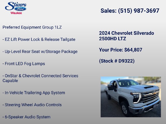 Used 2024 Chevrolet Silverado 2500 LTZ AWD/4WD image 15