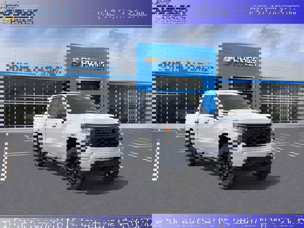 New 2026 Chevrolet Silverado 1500 Custom w/ Turbomax Blackout Package