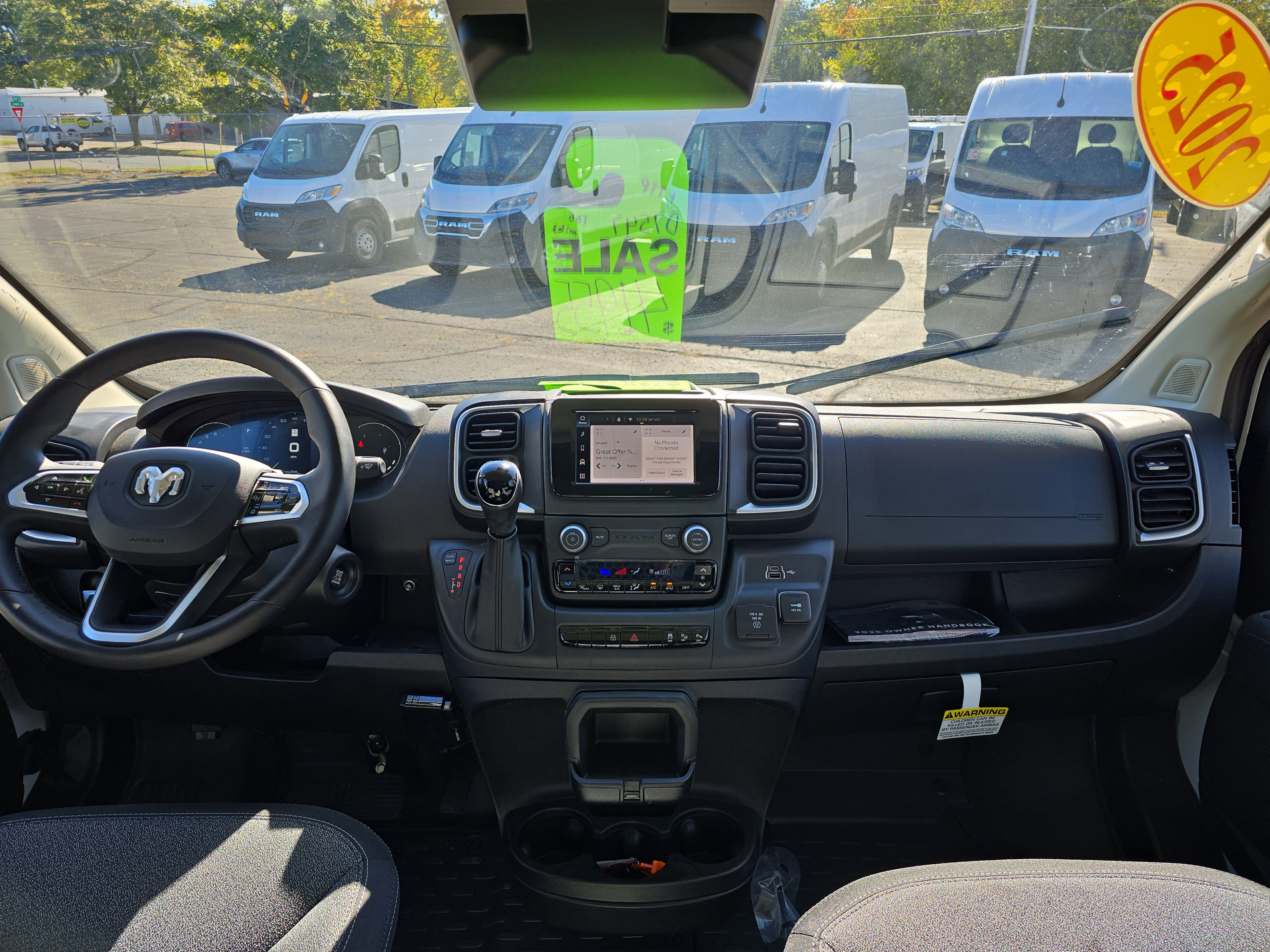 Used 2025 RAM ProMaster 2500 w/ Quick Order Package 22G SLT image 11