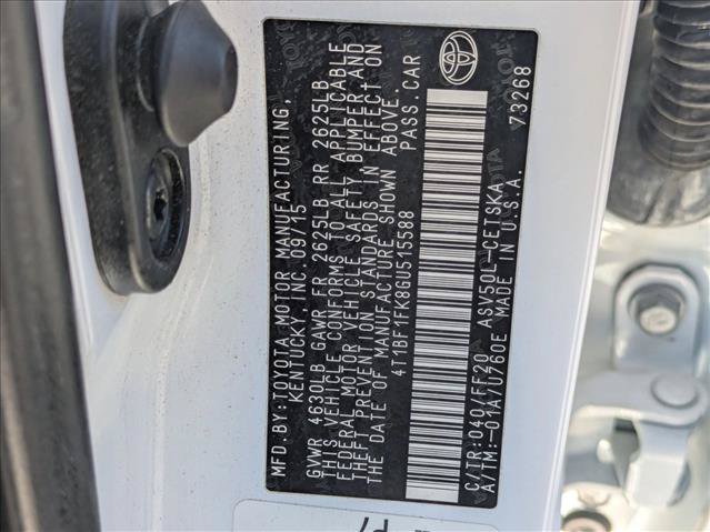 Used 2016 Toyota Camry SE w/ Protection Package (Q2) FWD image 24