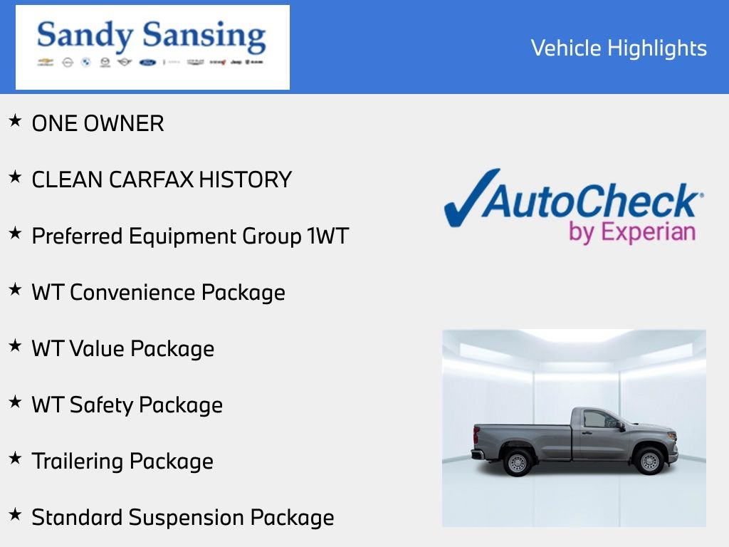 Used 2025 Chevrolet Silverado 1500 W/T RWD image 7