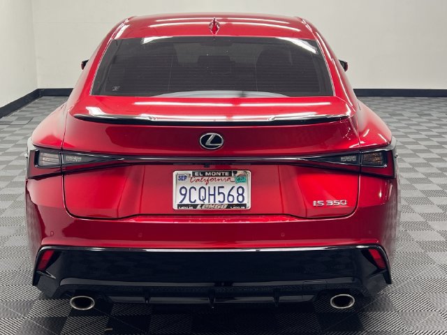 Certified 2022 Lexus IS 350 F Sport w/ Accessory Package RWD image 6