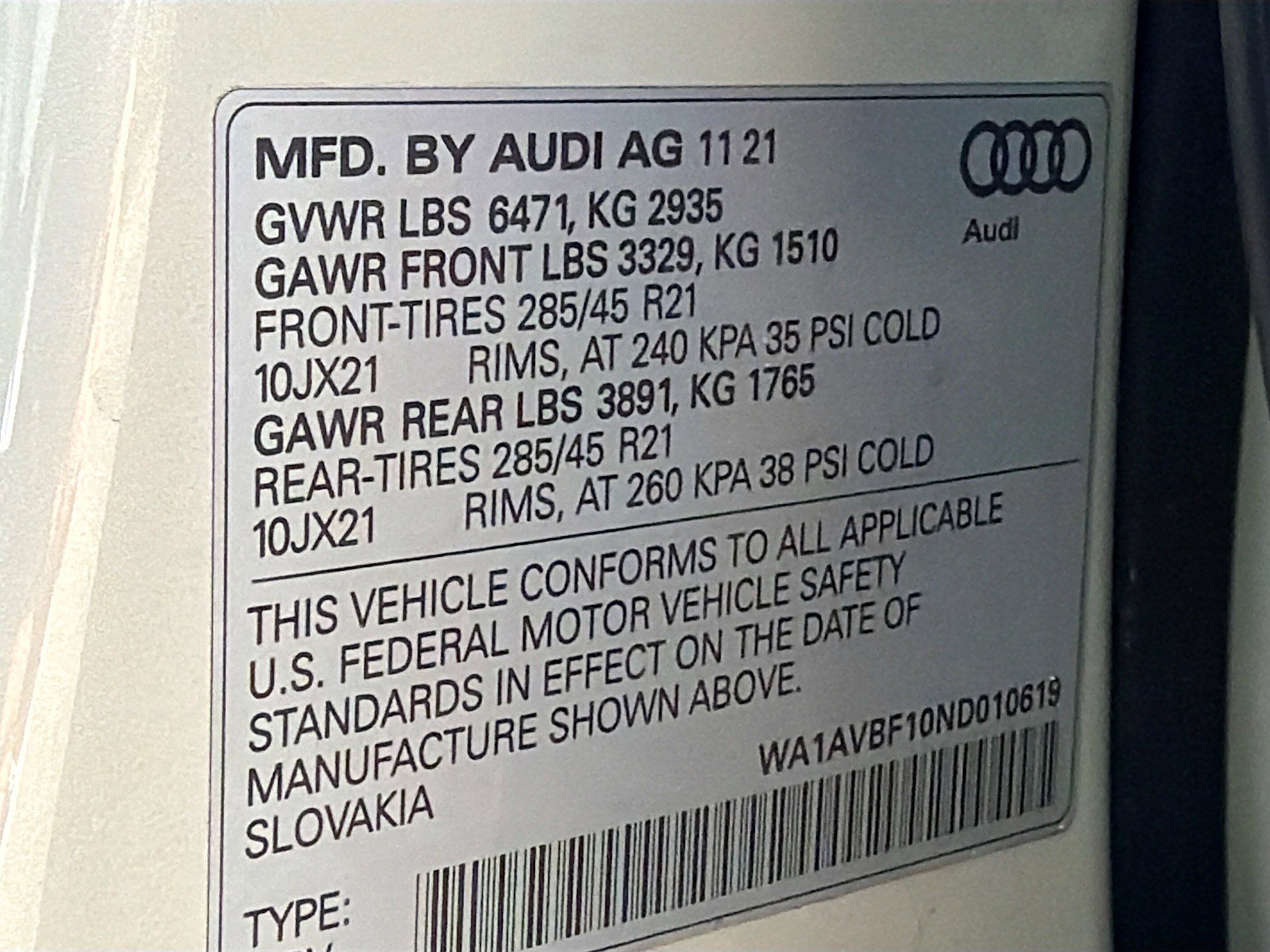 Used 2022 Audi Q8 Premium w/ Convenience Package image 45