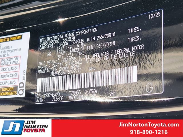 Used 2026 Toyota 4Runner TRD Off-Road Premium AWD/4WD image 32