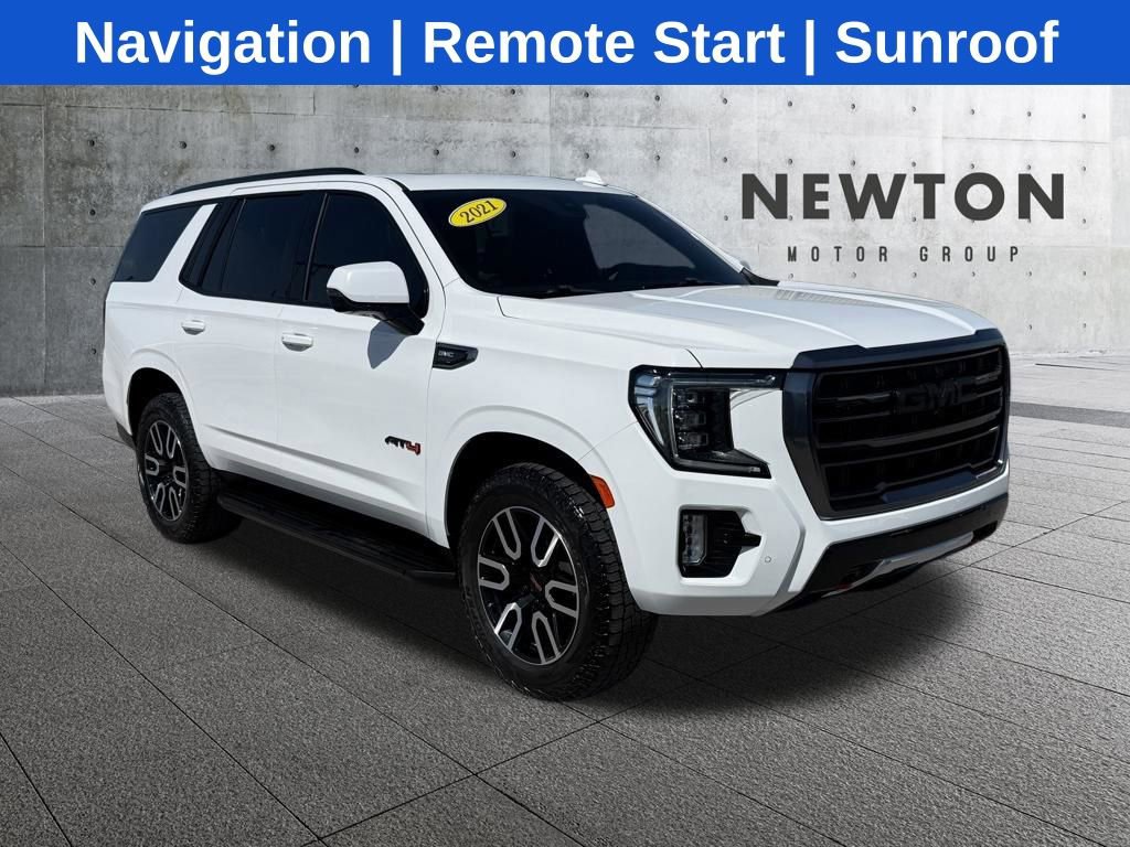 Used 2021 GMC Yukon AT4 w/ Rear Media and Nav Package AWD/4WD image 1