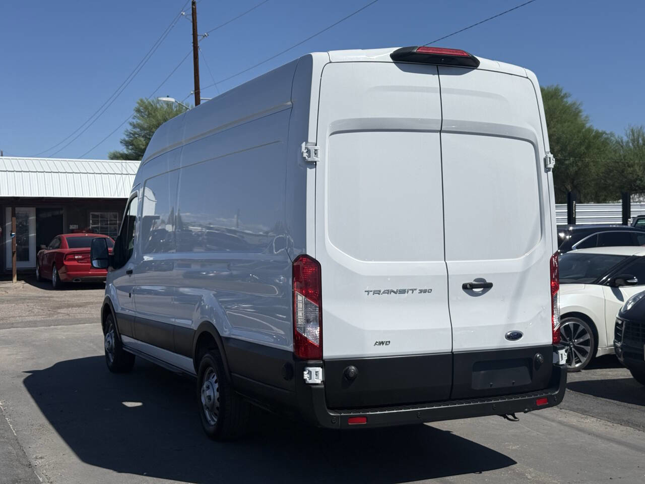 Used 2022 Ford Transit 350 148 High Roof Extended AWD w/ Load Area Protection Package image 5