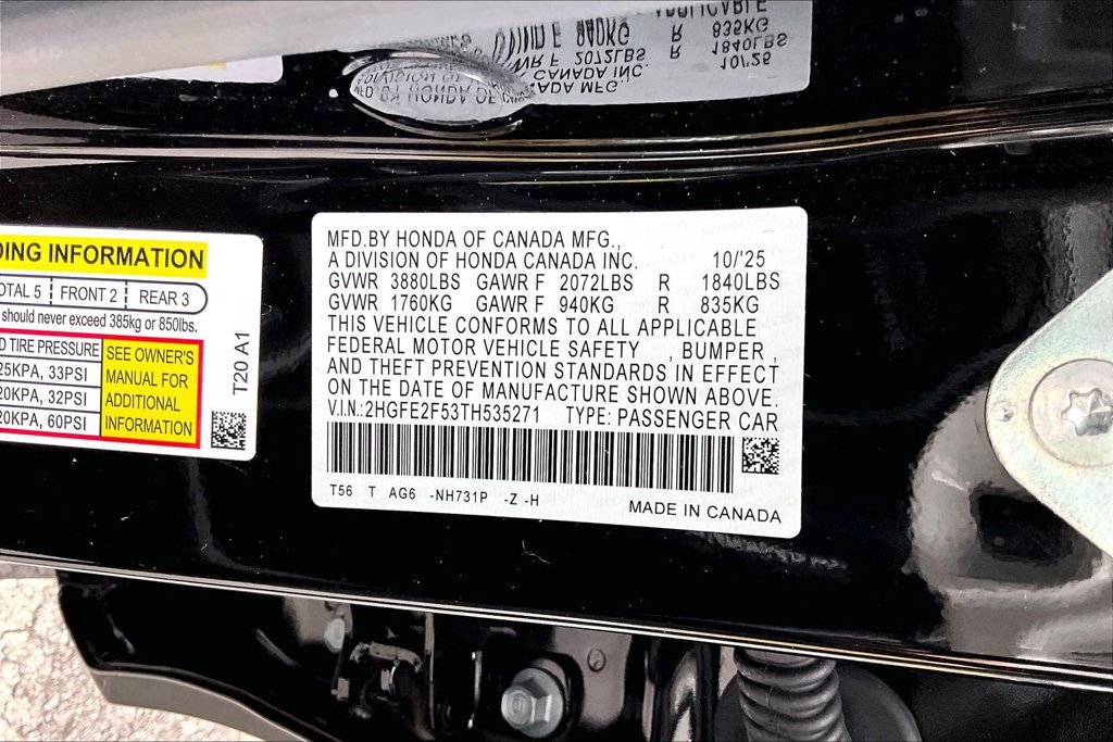 Used 2026 Honda Civic Sport image 16