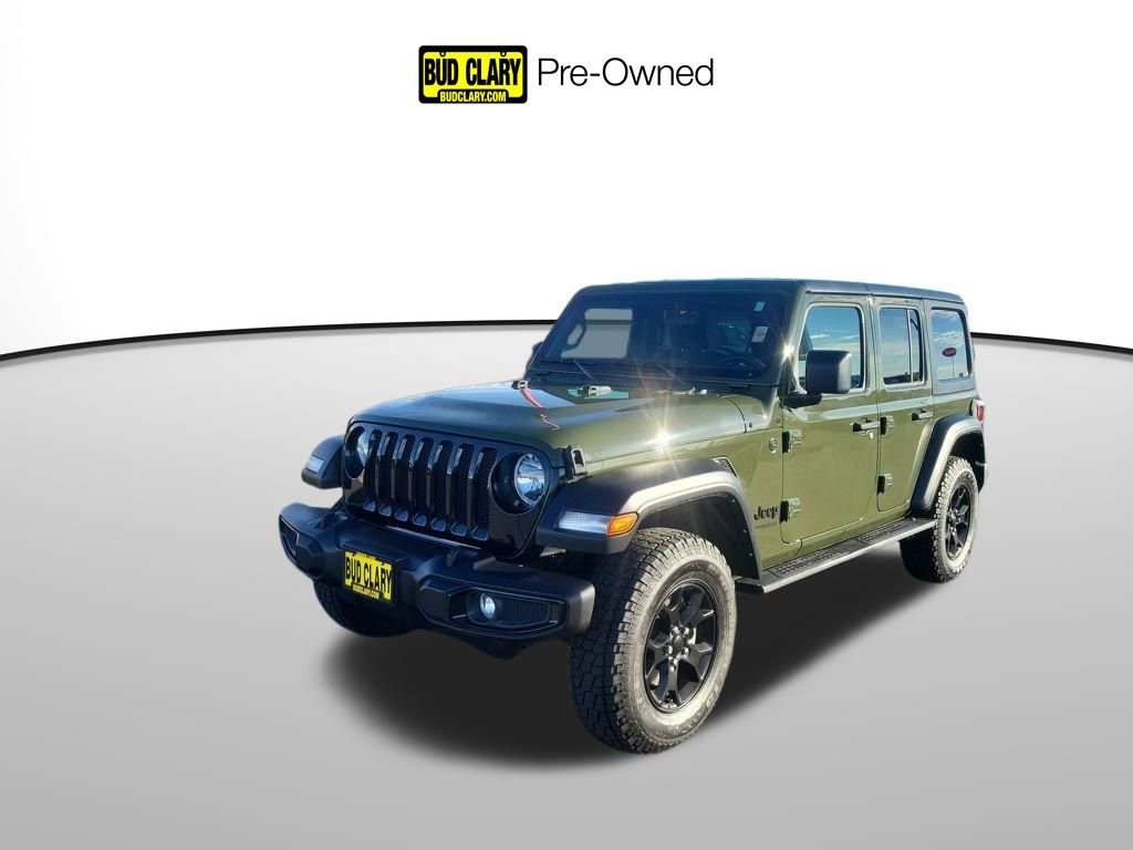 Used 2021 Jeep Wrangler Unlimited Sport image 1