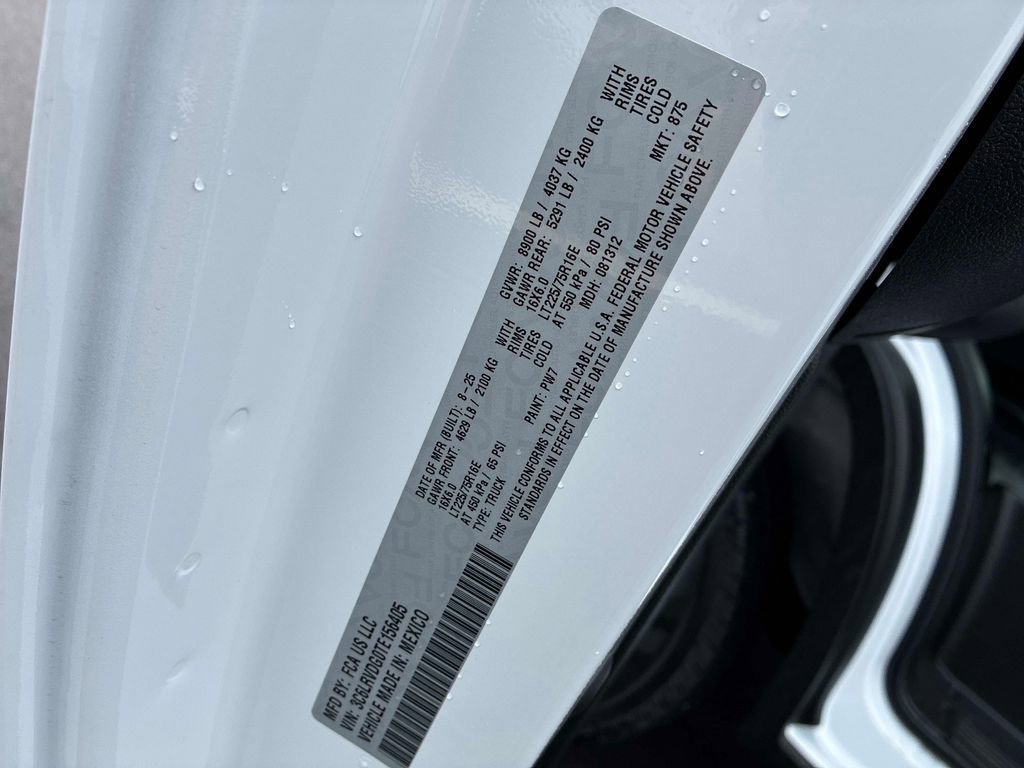 Used 2026 RAM ProMaster 2500 w/ Safety Group image 19