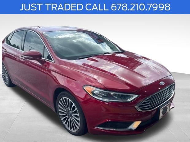 Used 2018 Ford Fusion SE w/ Fusion SE Technology Package FWD image 1