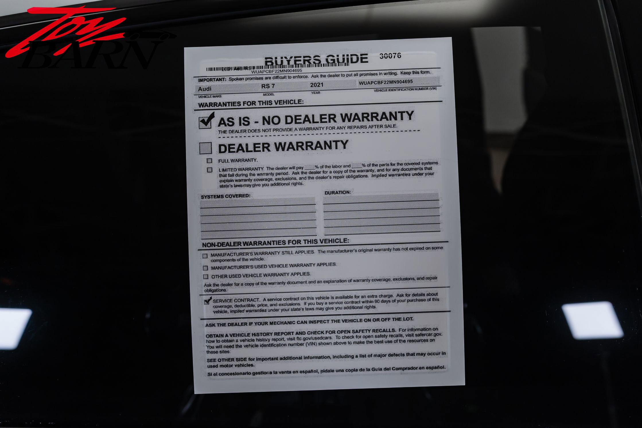 Used 2021 Audi RS 7 Sportback w/ RS 7 Executive Package image 61