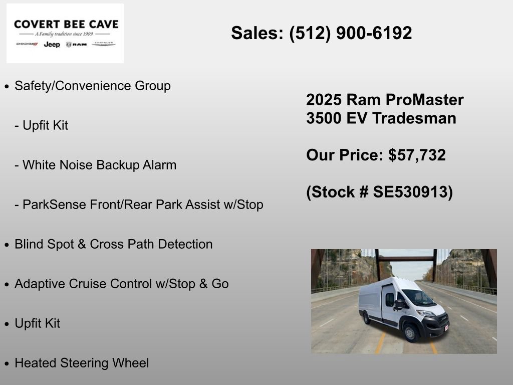 New 2025 RAM ProMaster 3500 FWD image 12