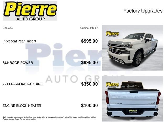 Used 2021 Chevrolet Silverado 1500 High Country w/ Z71 Off-Road Package image 13