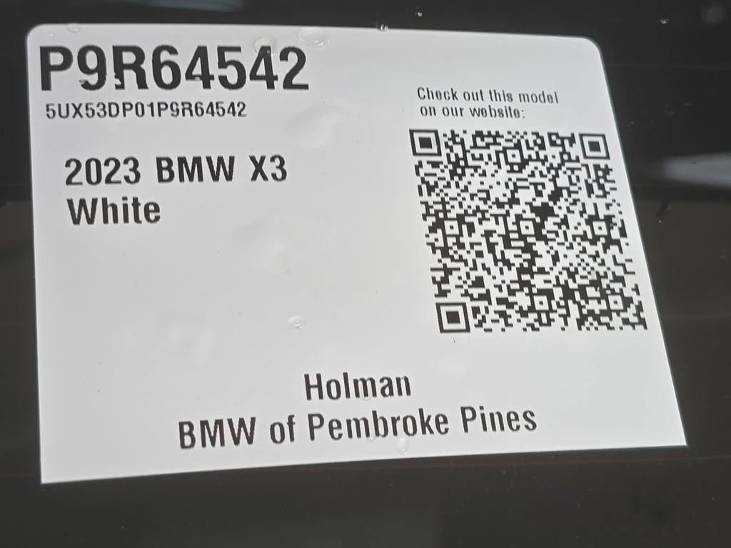 Certified 2023 BMW X3 xDrive30i w/ Premium Package AWD/4WD image 25
