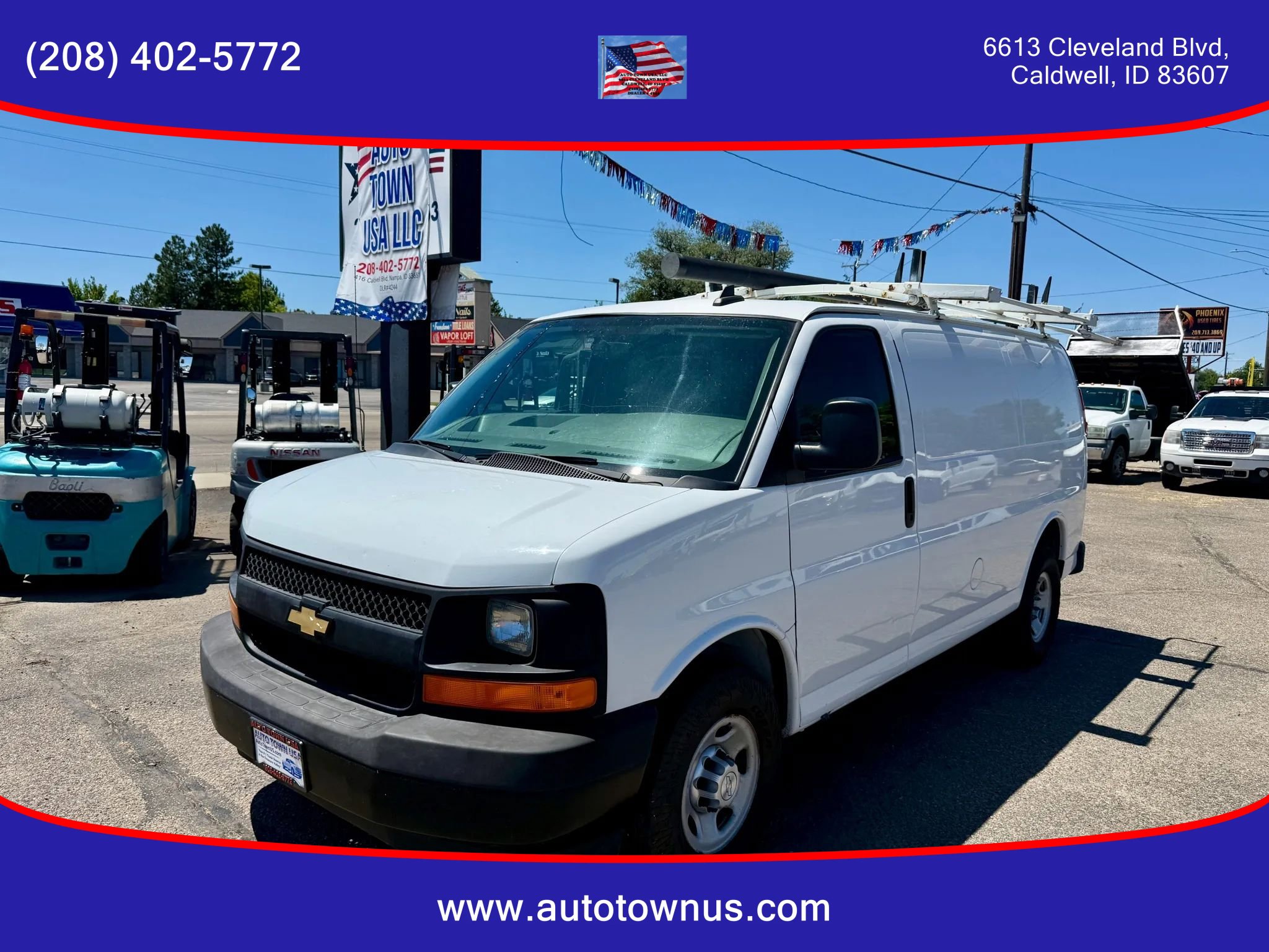Used 2017 Chevrolet Express 2500 Van 3D