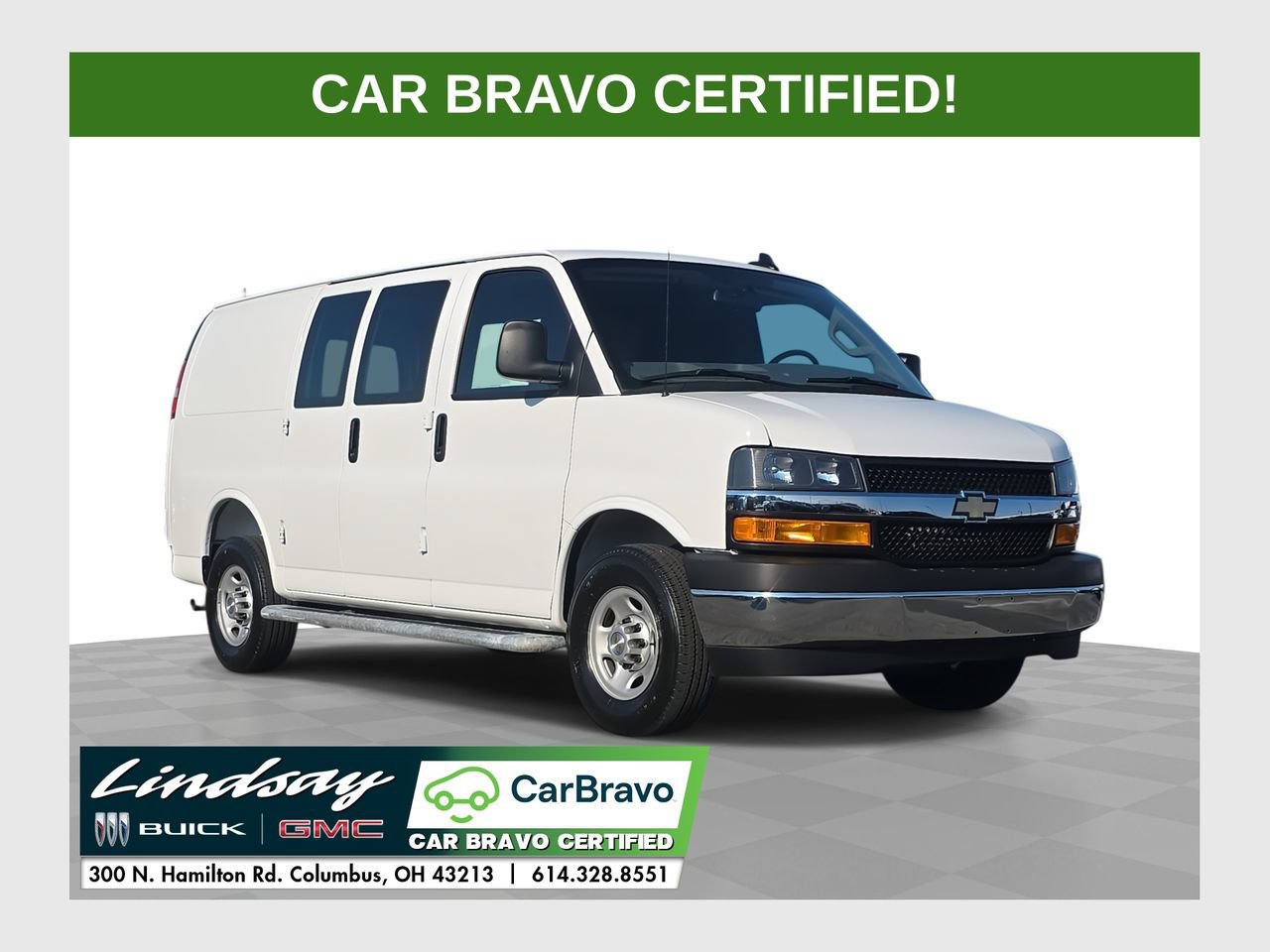 Certified 2025 Chevrolet Express 2500 w/ Driver Convenience Package RWD image 1