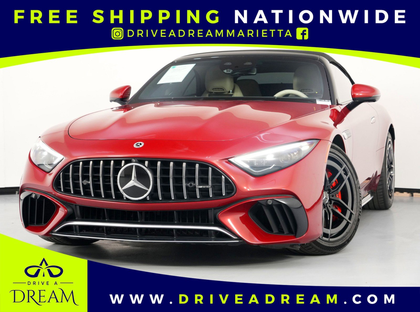 Used 2022 Mercedes-Benz SL 55 AMG 4MATIC