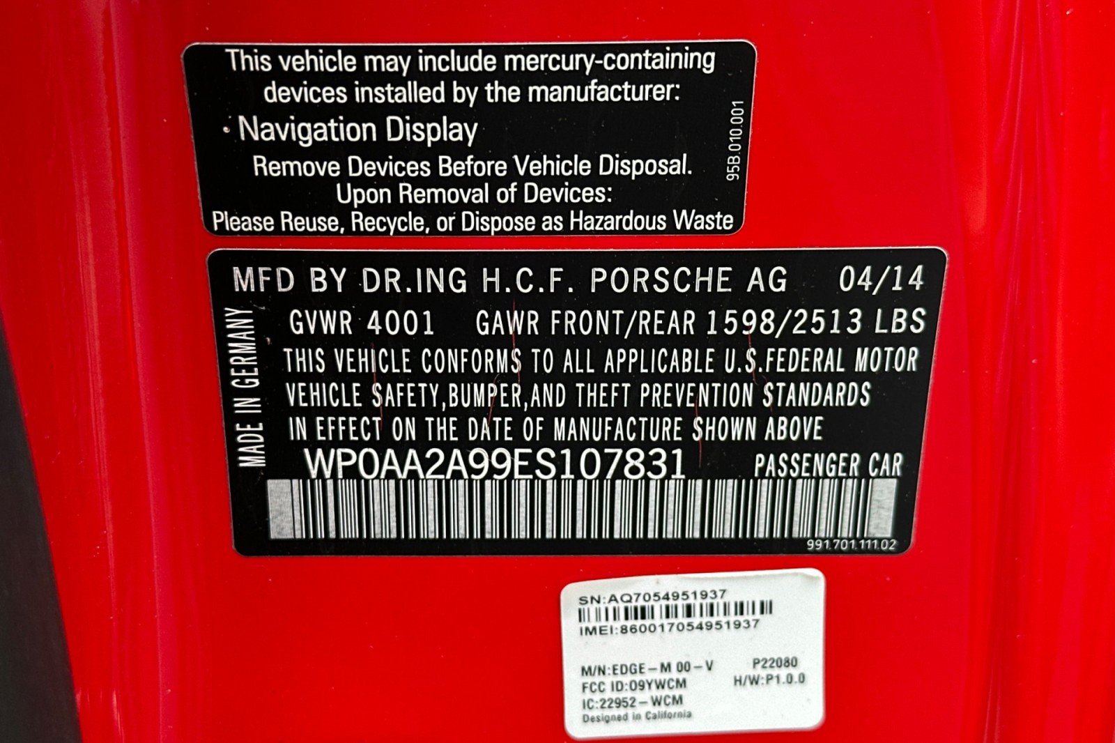 Used 2014 Porsche 911 Carrera RWD image 28
