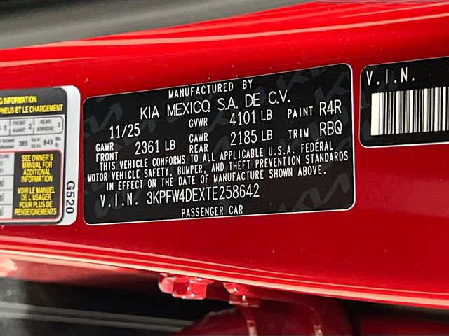 New 2026 Kia K4 GT-Line image 30