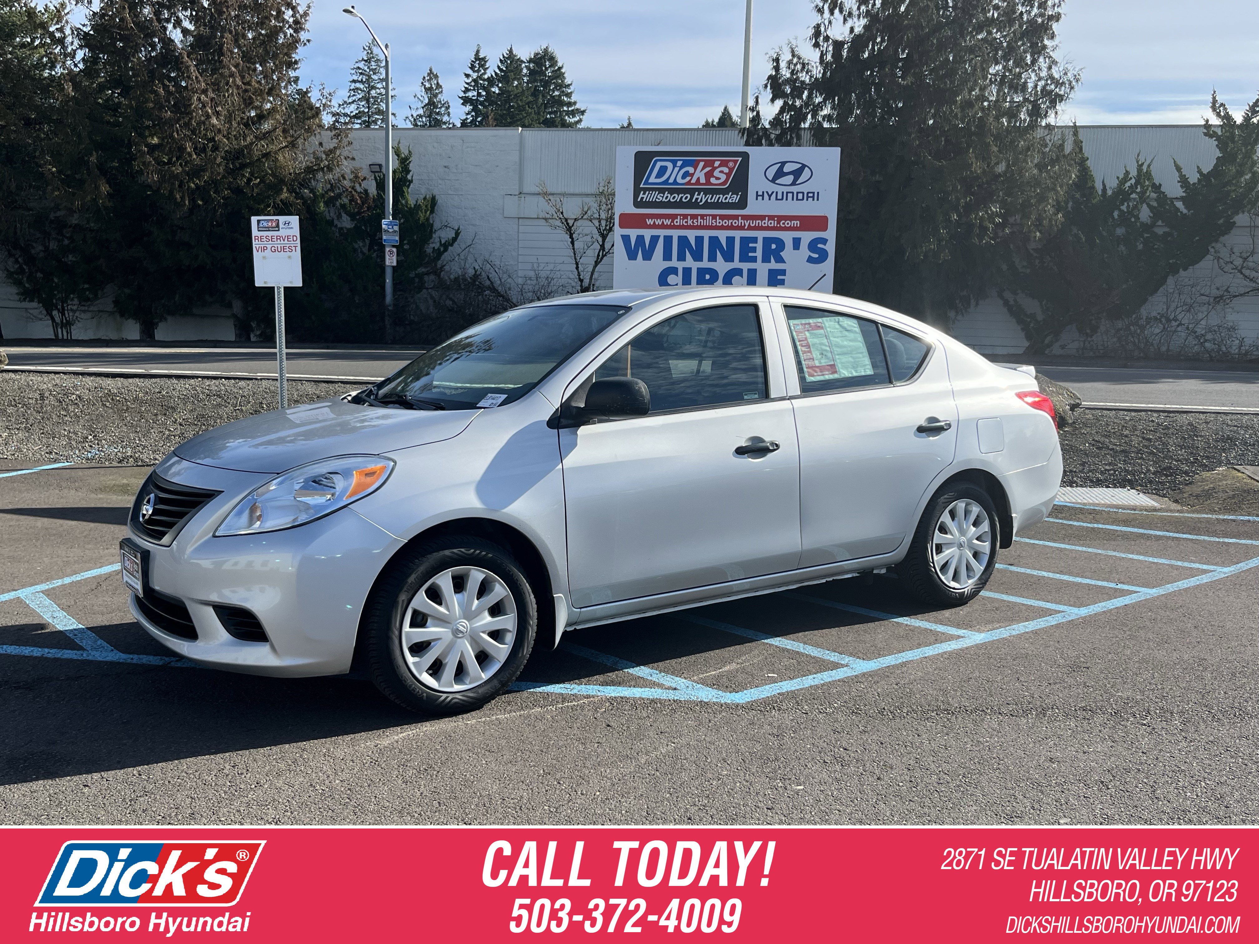 Used 2014 Nissan Versa S Plus