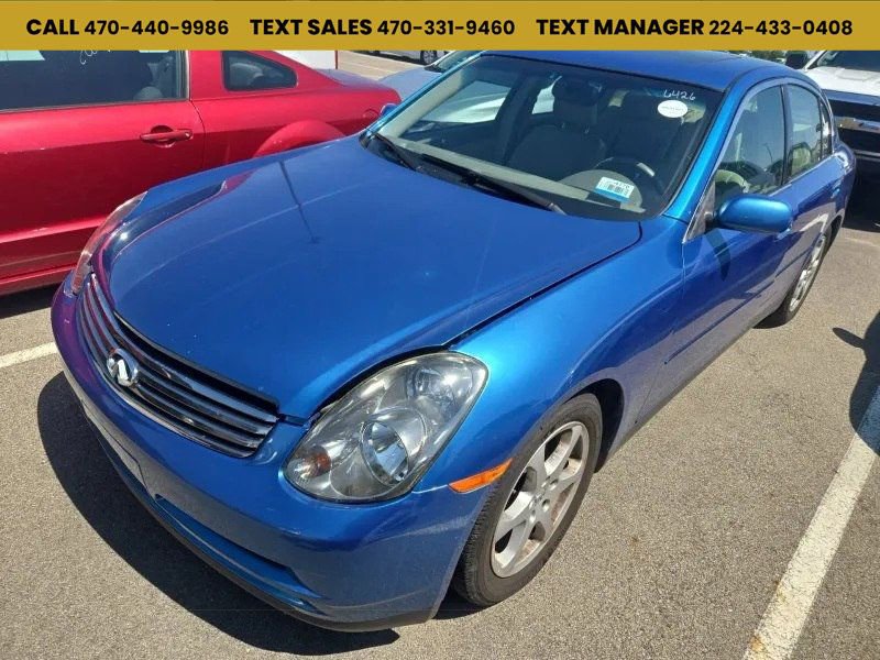 Used 2003 INFINITI G35 Sedan w/ Premium Pkg
