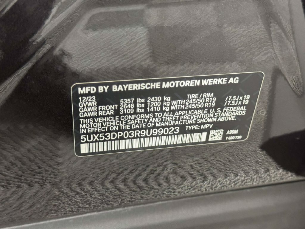 Used 2024 BMW X3 xDrive30i w/ Premium Package AWD/4WD image 34
