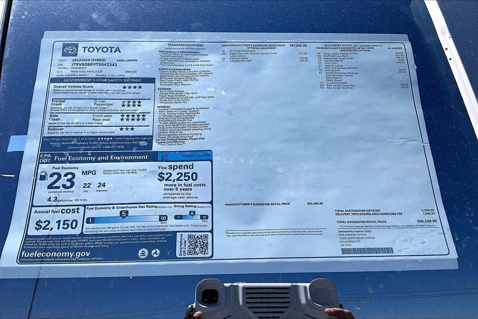 New 2026 Toyota 4Runner Limited AWD/4WD image 21