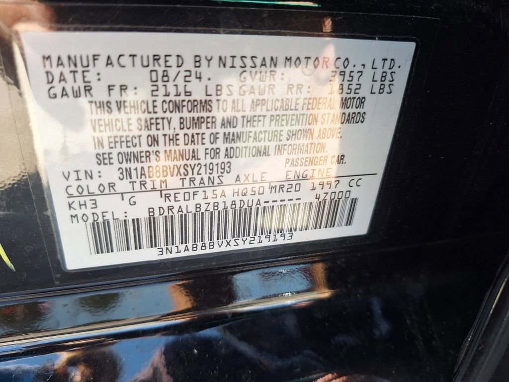 Certified 2025 Nissan Sentra S image 31