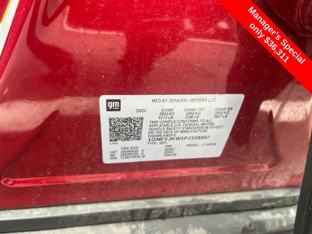 Used 2023 Chevrolet Traverse RS image 27