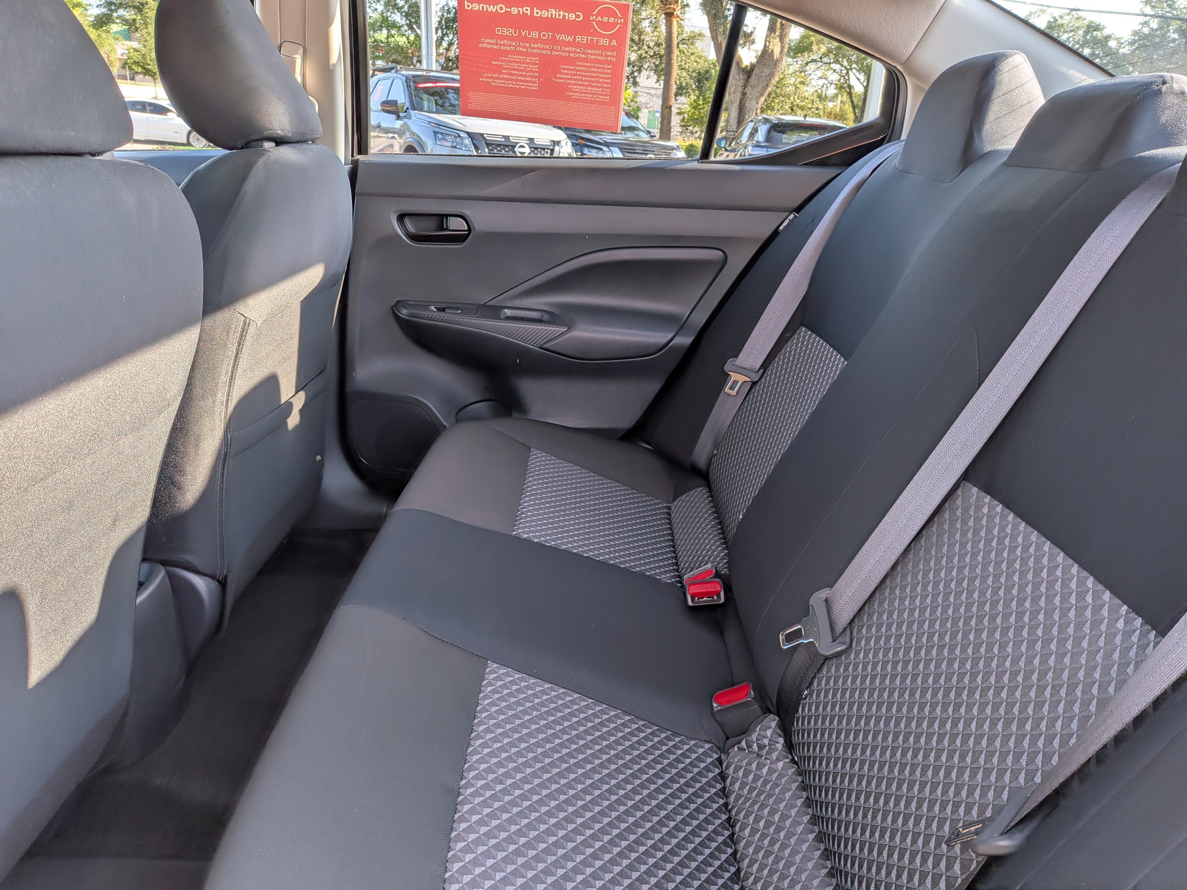 Certified 2024 Nissan Versa S w/ Trunk Package FWD image 16