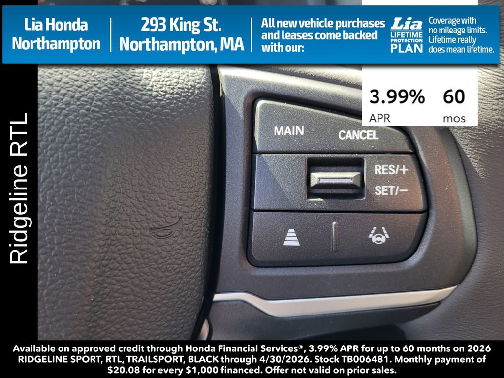 New 2026 Honda Ridgeline RTL image 20