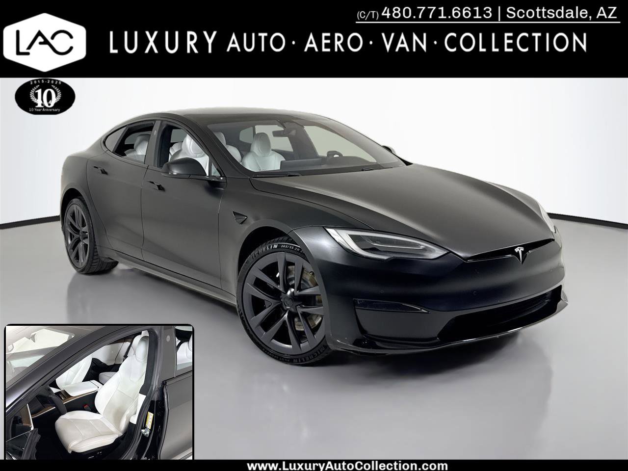 Used 2021 Tesla Model S Long Range image 1