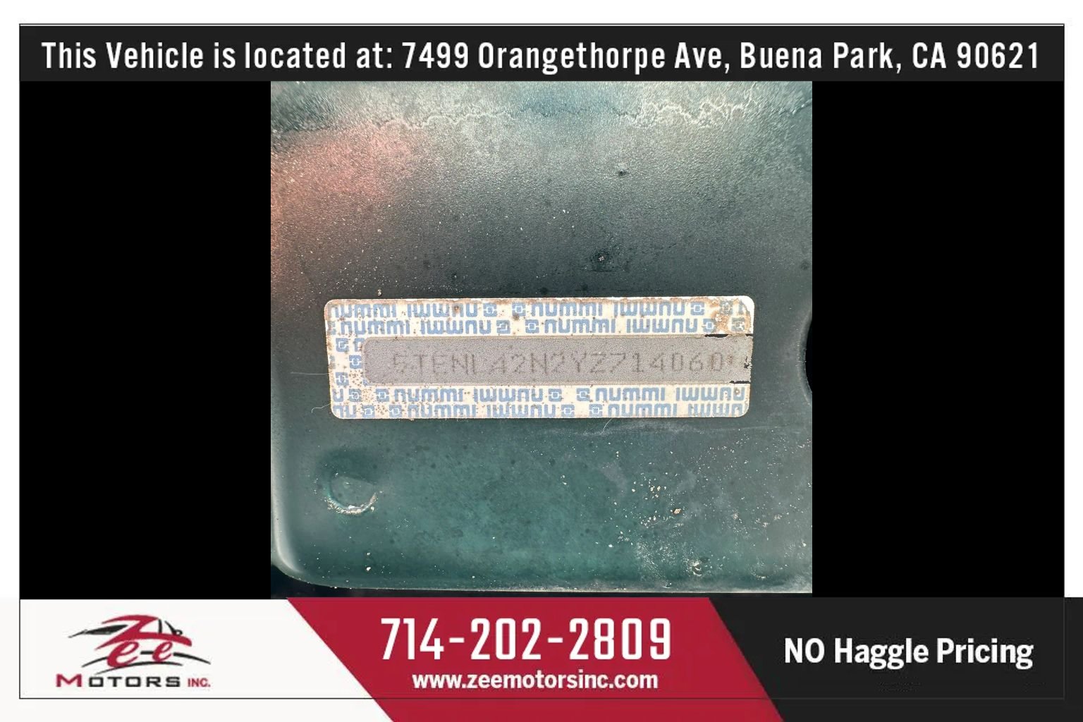 Used 2000 Toyota Tacoma 2WD Regular Cab image 38