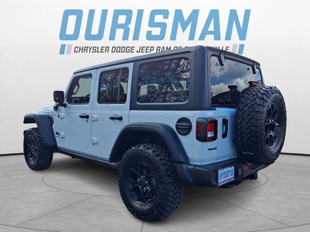 Certified 2025 Jeep Wrangler Unlimited Sport S 4xe image 4