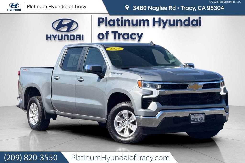 Used 2025 Chevrolet Silverado 1500 LT AWD/4WD image 1