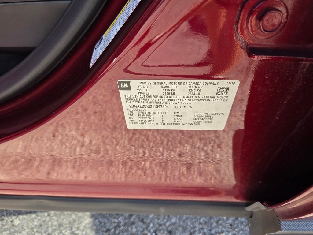 Certified 2017 Chevrolet Equinox LT w/ Convenience Package FWD image 20