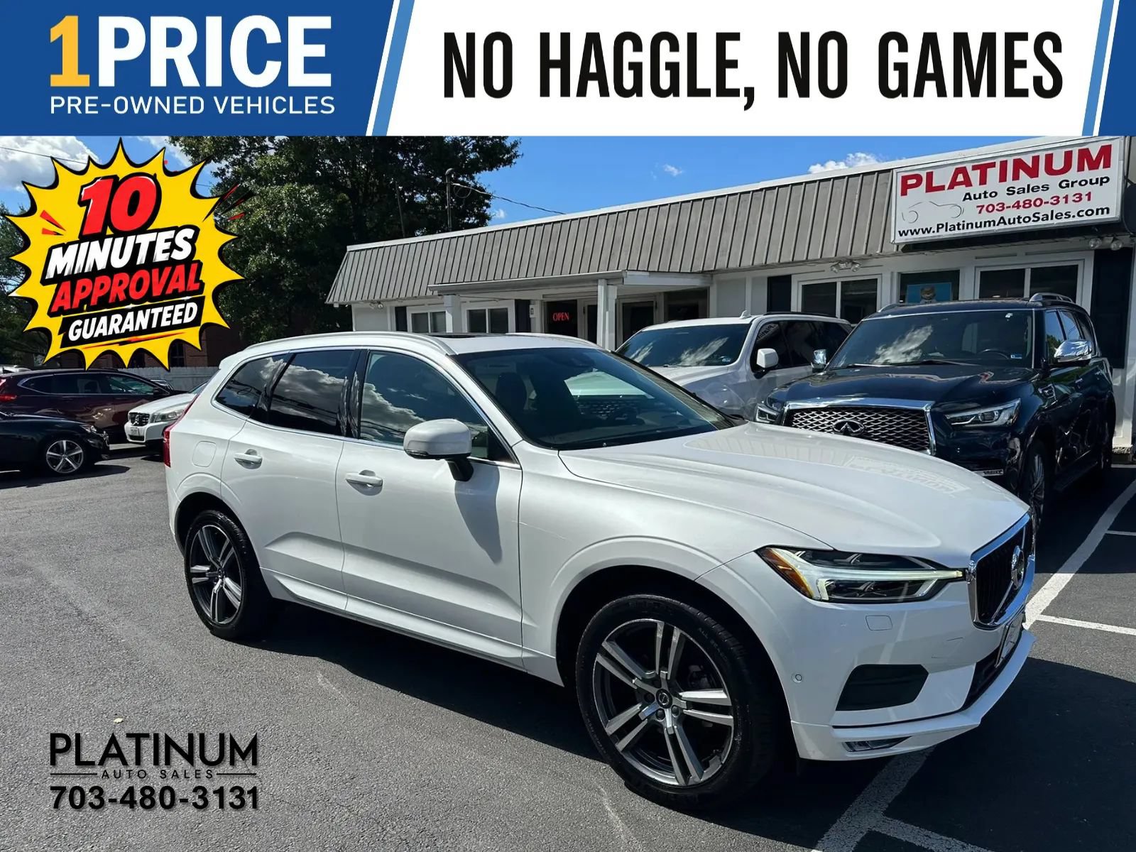 Used 2019 Volvo XC60 T5 Momentum w/ Multimedia Package AWD/4WD image 1