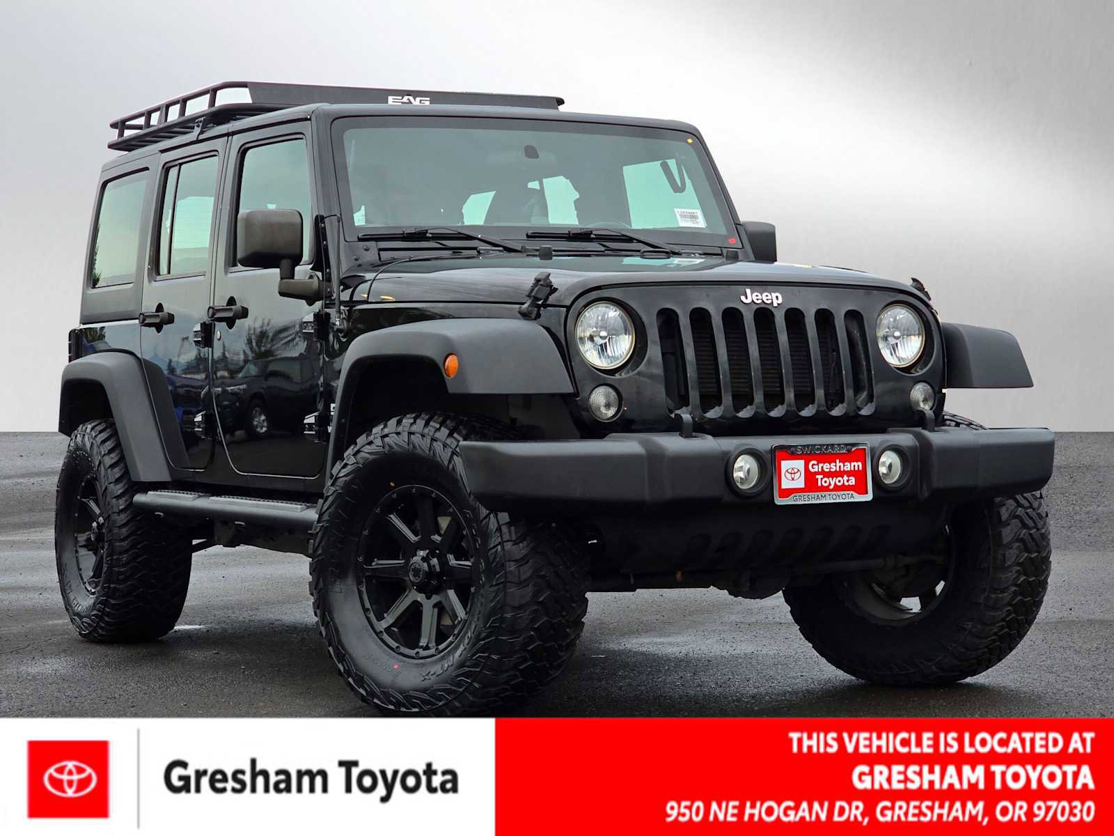 Used 2016 Jeep Wrangler Unlimited Sport w/ Mopar Black Appearance Group