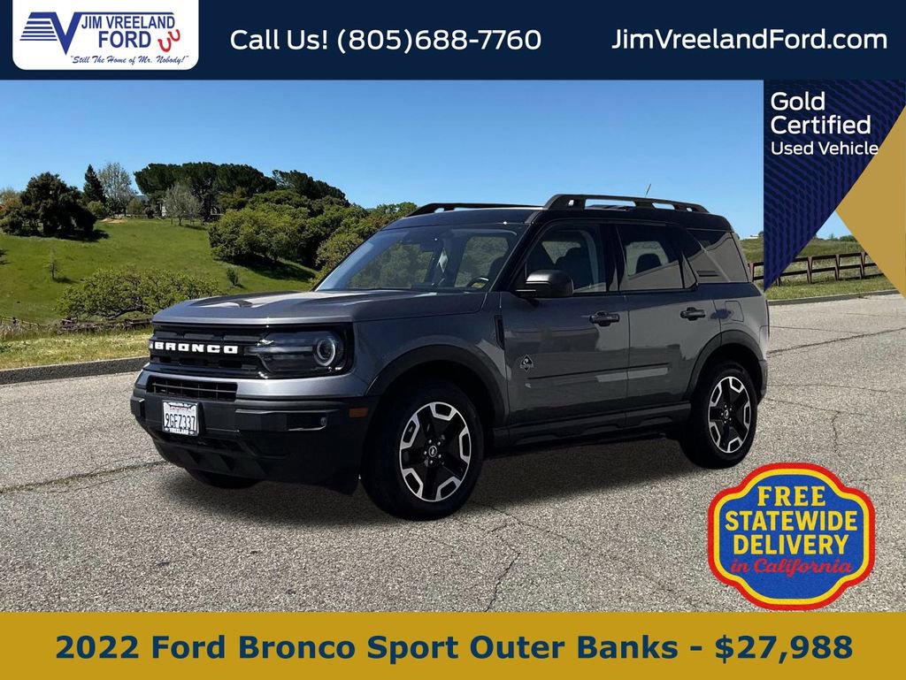 Used 2022 Ford Bronco Sport Outer Banks image 1