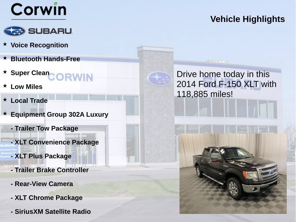 Used 2014 Ford F150 XLT w/ Equipment Group 302A Luxury AWD/4WD image 6
