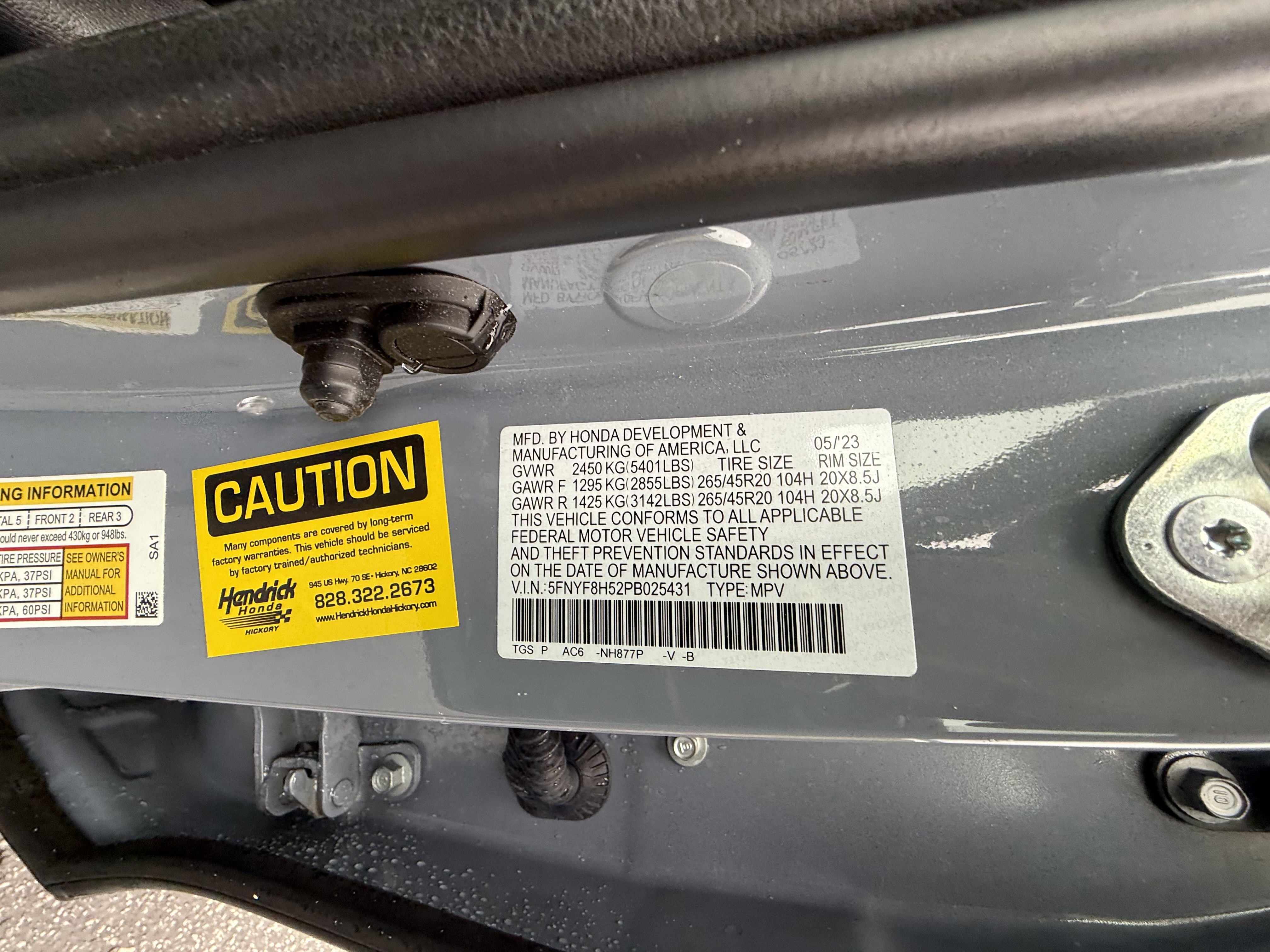 Certified 2023 Honda Passport EX-L image 37