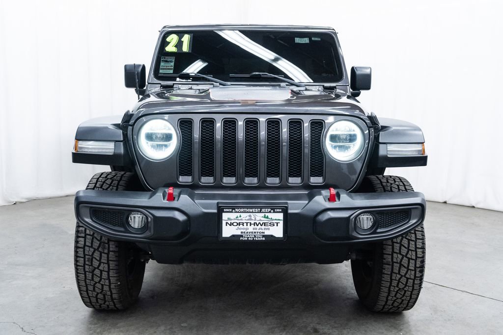 Used 2021 Jeep Wrangler Unlimited Rubicon image 2