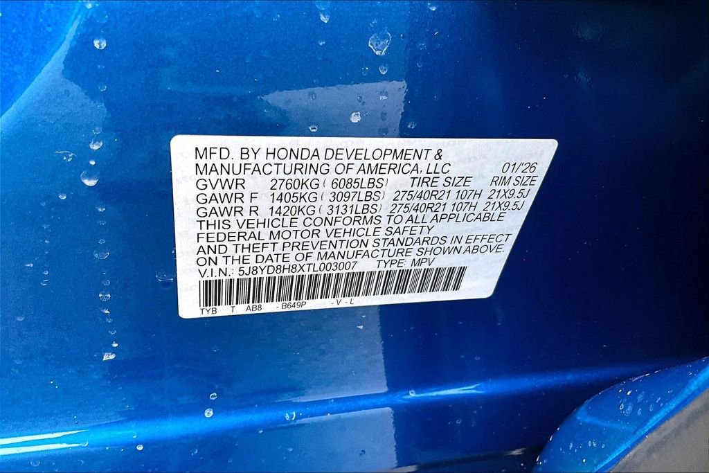 New 2026 Acura MDX Type S image 24