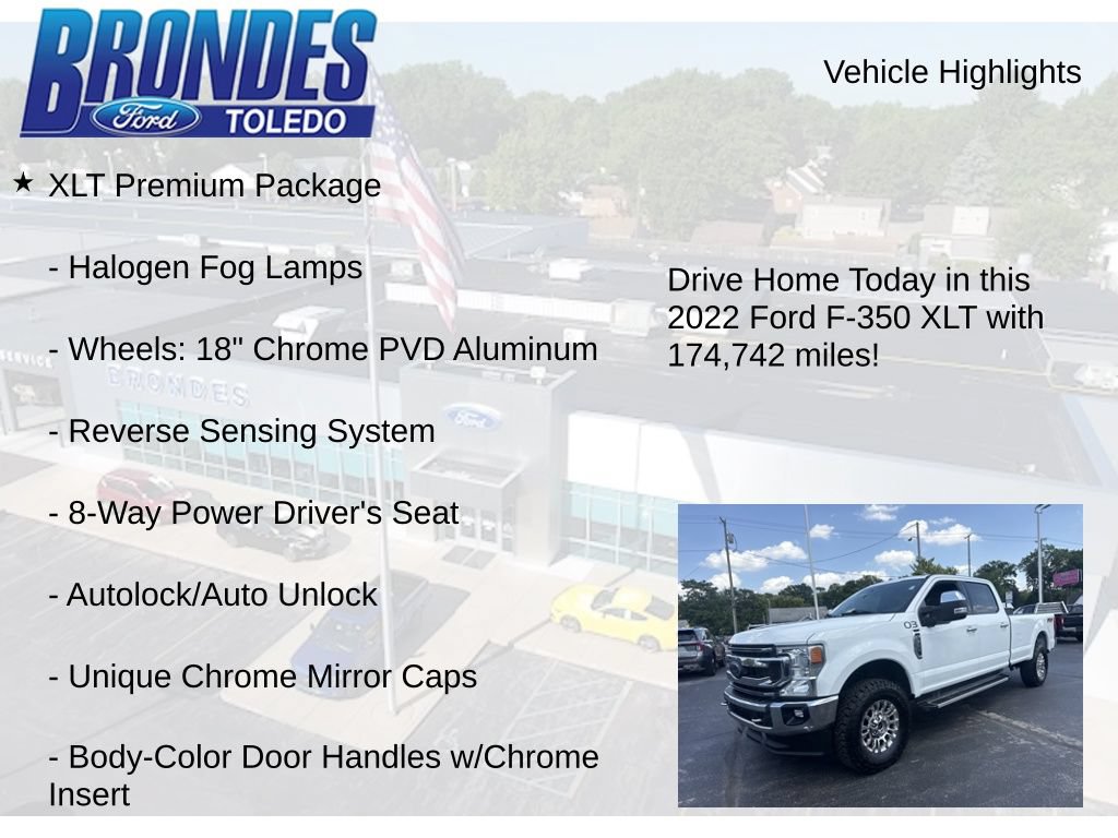 Used 2022 Ford F350 XLT w/ XLT Premium Package AWD/4WD image 5