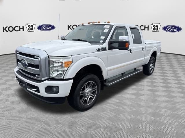 Used 2013 Ford F350 Platinum w/ Snow Plow Prep Pkg image 3