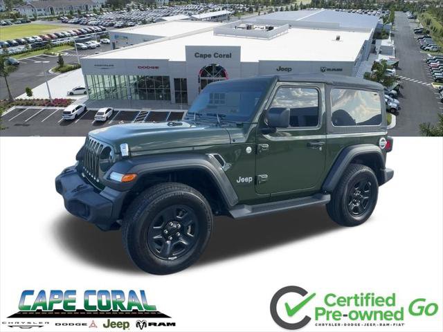 Certified 2020 Jeep Wrangler Sport