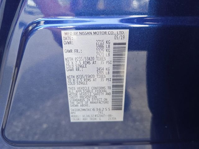 Used 2019 Nissan Pathfinder Platinum image 34