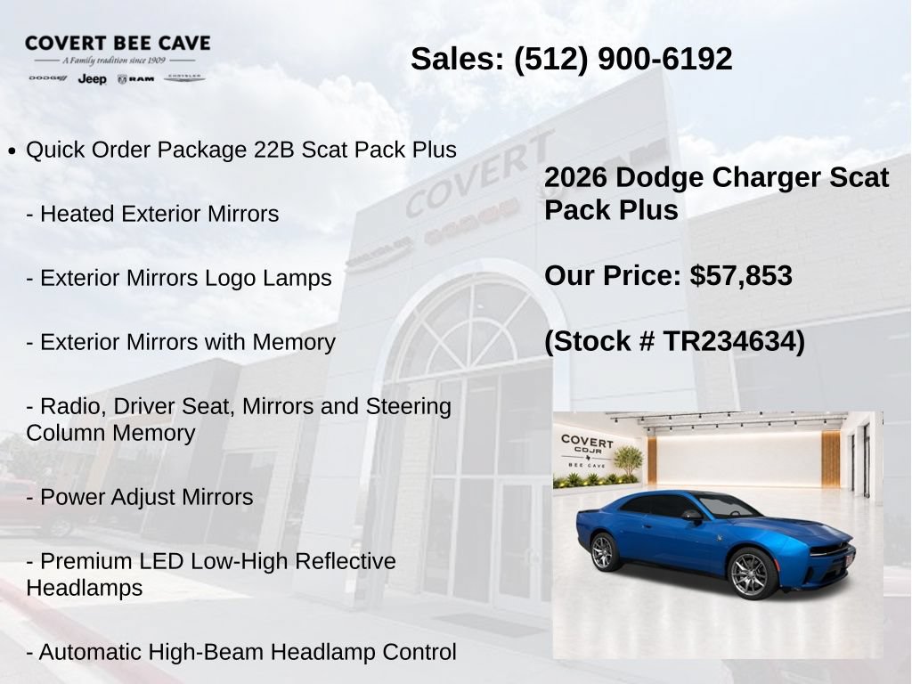 New 2026 Dodge Charger Scat Pack AWD/4WD image 25