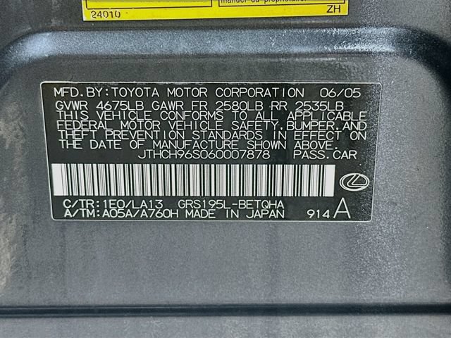 Used 2006 Lexus GS 300 AWD image 31